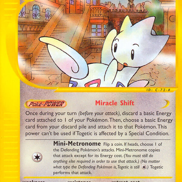 Togetic Pokemon Kaart