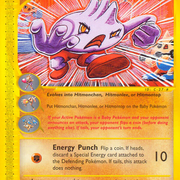 Tyrogue Pokemon Kaart