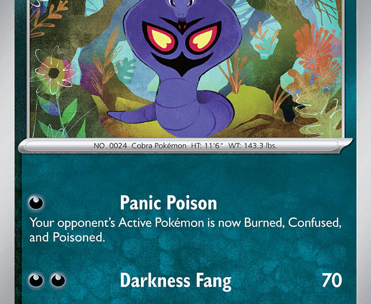 Arbok Pokemon Kaart