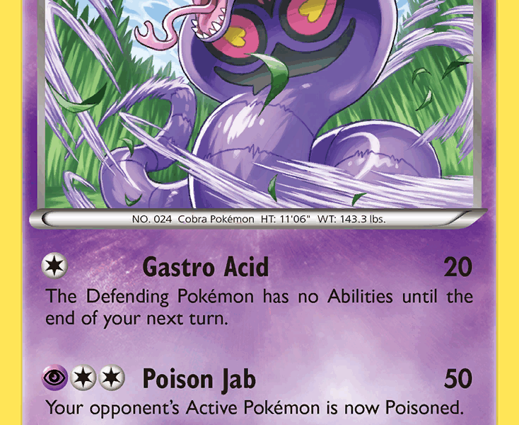 Arbok Pokemon Kaart