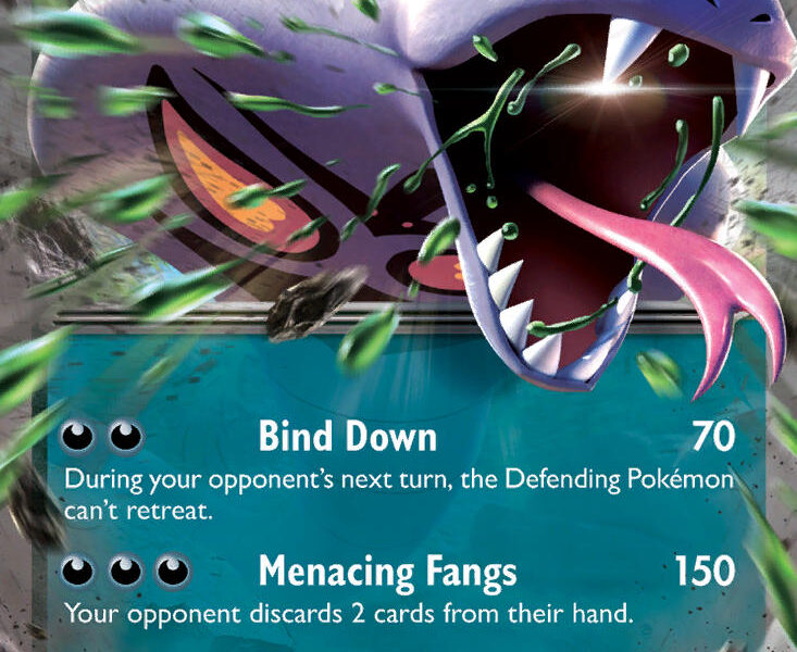 Arbok ex Pokemon Kaart