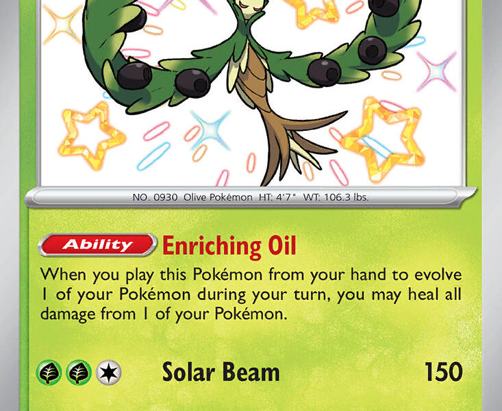 Arboliva Pokemon Kaart