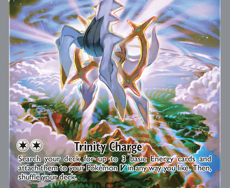 Arceus V Pokemon Kaart