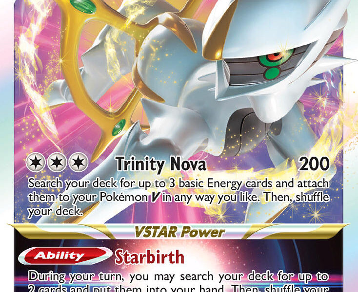 Arceus VSTAR Pokemon Kaart