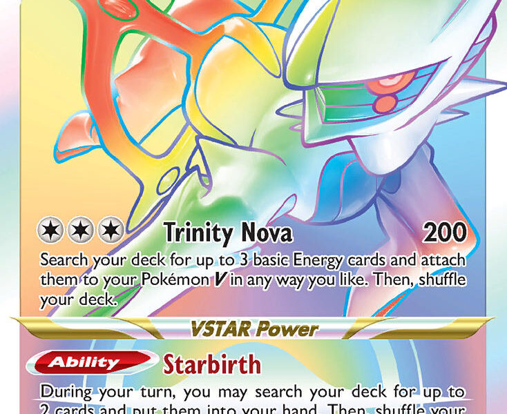 Arceus VSTAR Pokemon Kaart