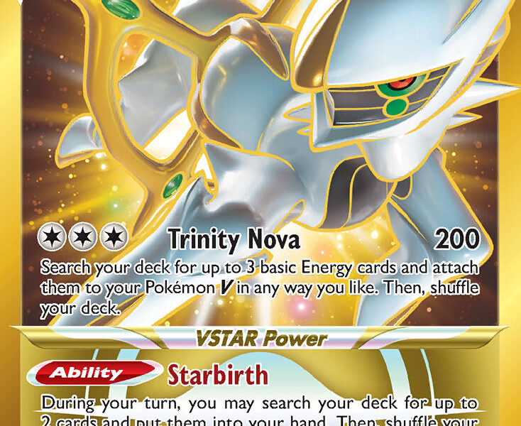 Arceus VSTAR Pokemon Kaart