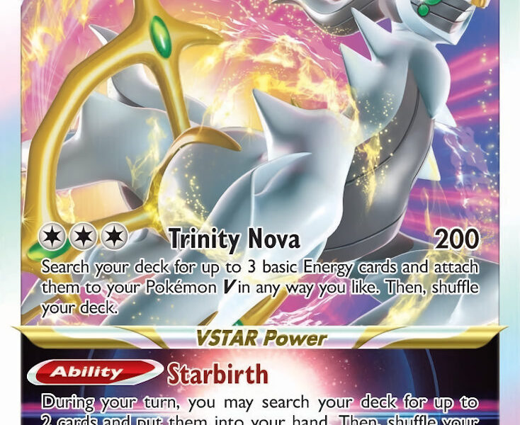 Arceus VSTAR Pokemon Kaart