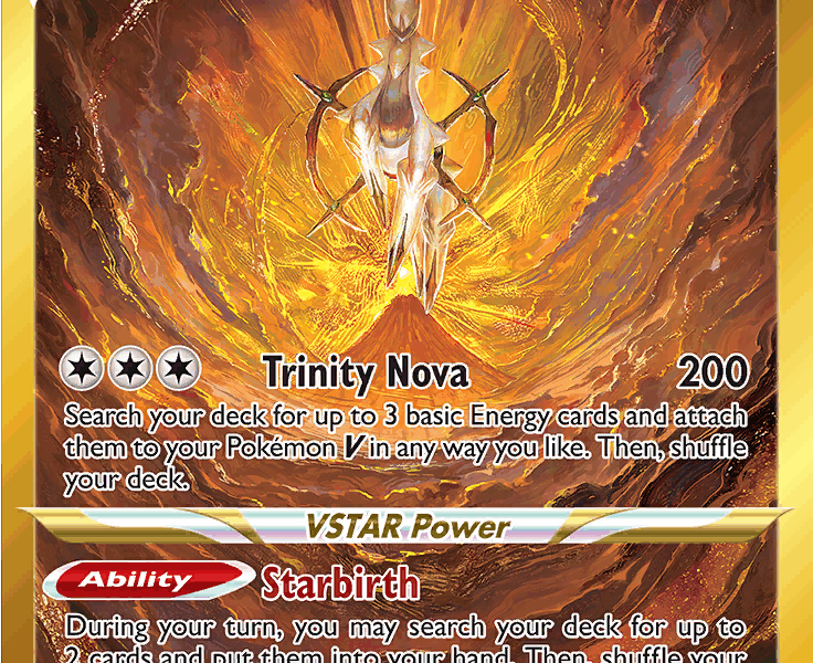 Arceus VSTAR Pokemon Kaart