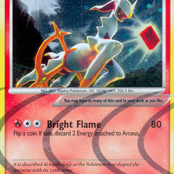 Arceus Pokemon Kaart
