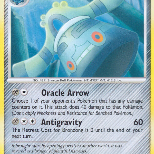 Bronzong Pokemon Kaart