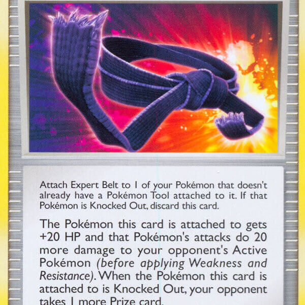 Expert Belt Pokemon Kaart