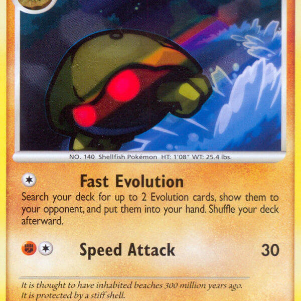 Kabuto Pokemon Kaart