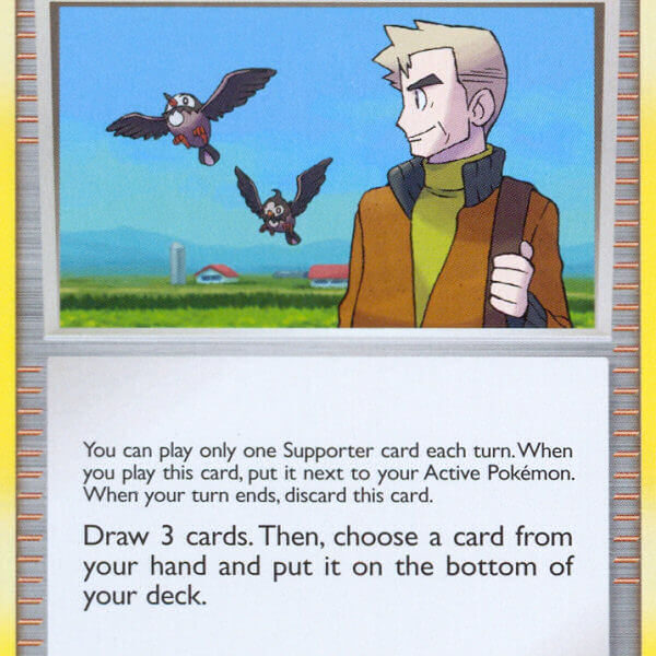 Professor Oak’s Visit Pokemon Kaart
