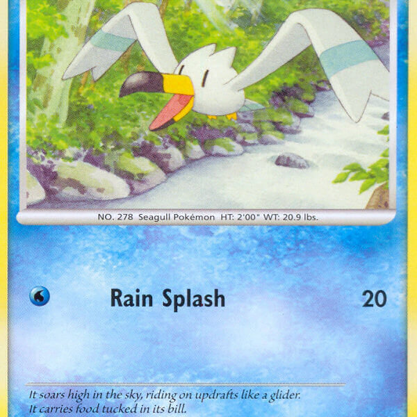 Wingull Pokemon Kaart