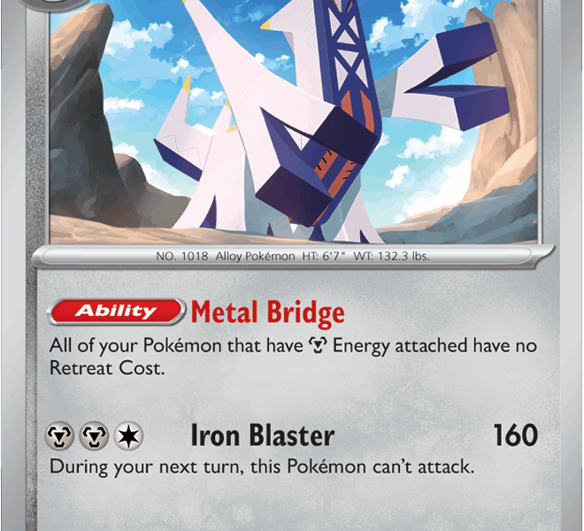 Archaludon Pokemon Kaart