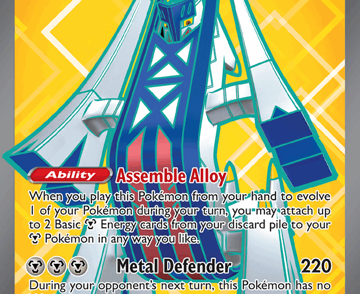 Archaludon ex Pokemon Kaart