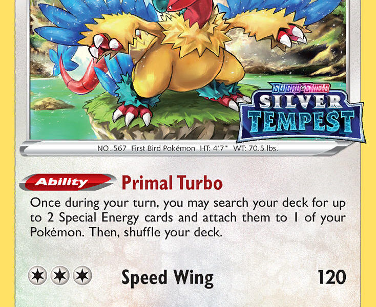 Archeops Pokemon Kaart