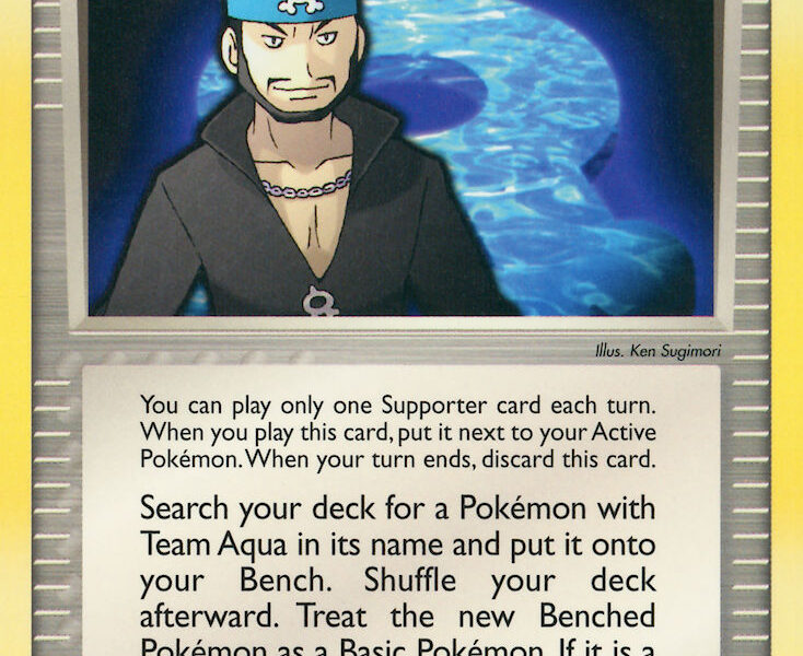 Archie Pokemon Kaart