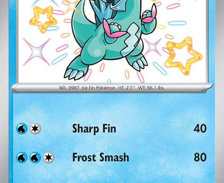 Arctibax Pokemon Kaart