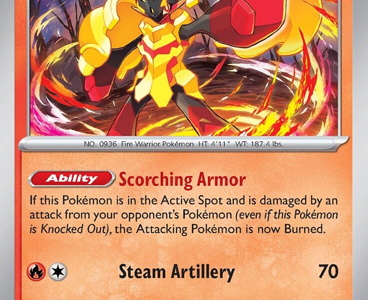 Armarouge Pokemon Kaart
