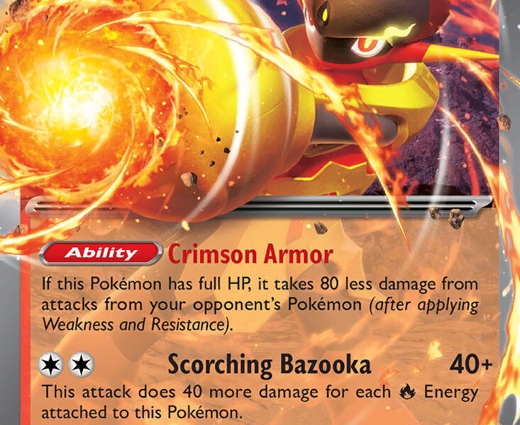 Armarouge ex Pokemon Kaart