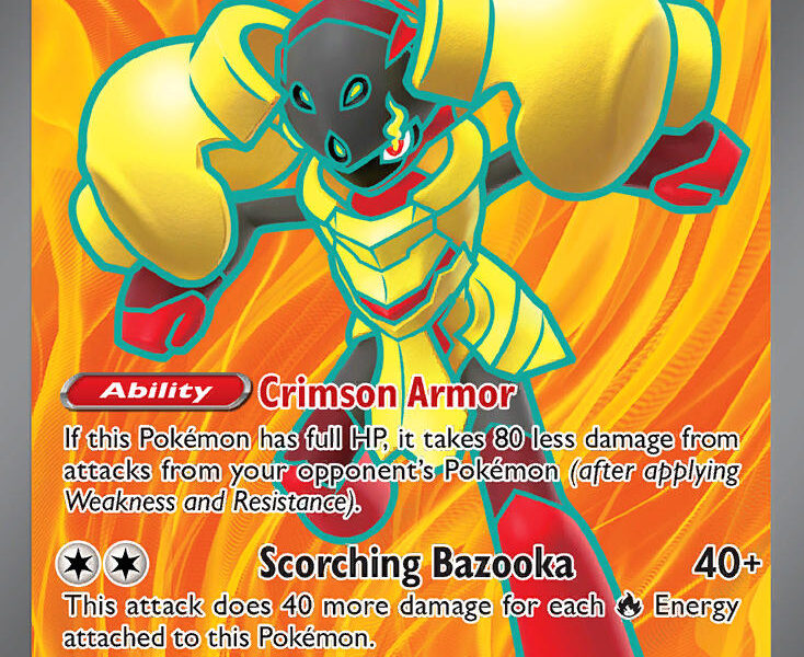 Armarouge ex Pokemon Kaart