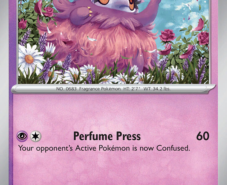 Aromatisse Pokemon Kaart