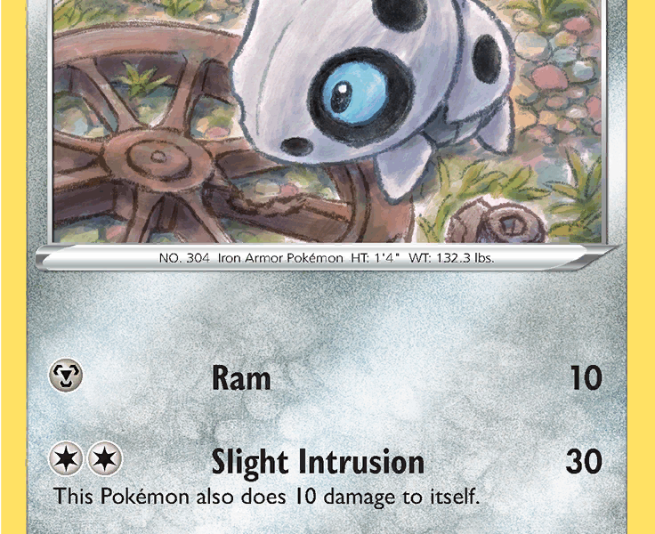 Aron Pokemon Kaart