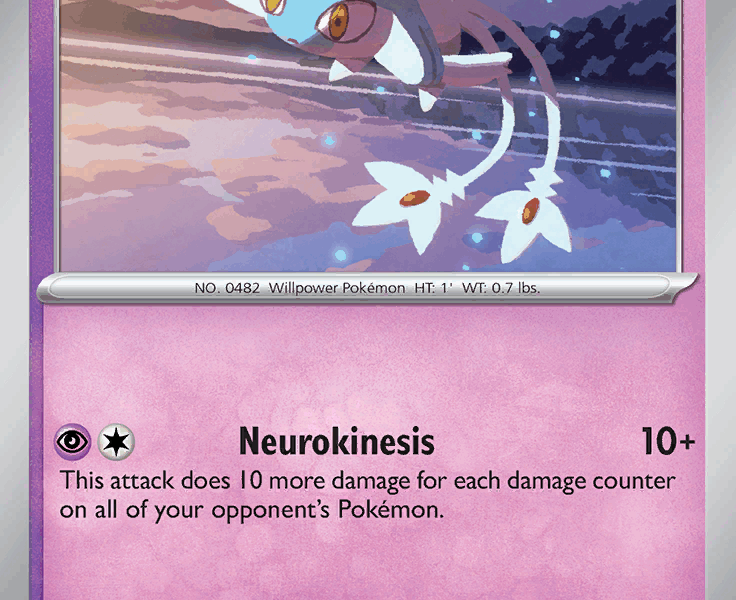 Azelf Pokemon Kaart