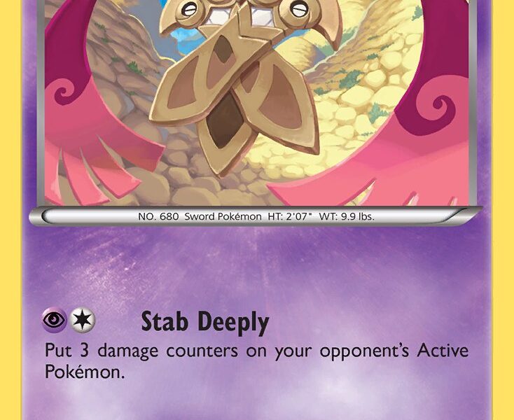 Doublade Pokemon Kaart