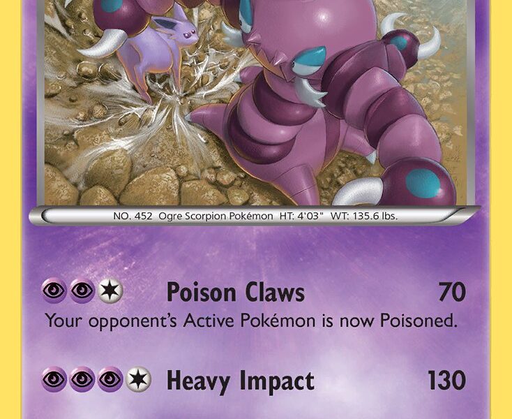 Drapion Pokemon Kaart