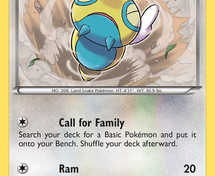Dunsparce Pokemon Kaart