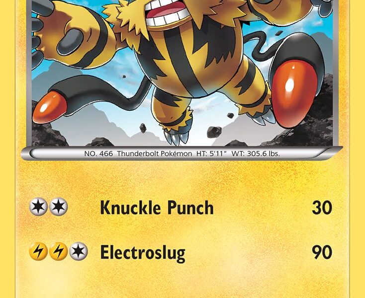 Electivire Pokemon Kaart