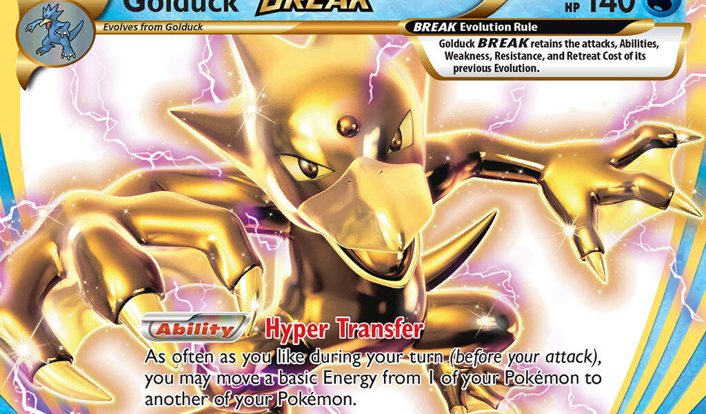 Golduck BREAK Pokemon Kaart
