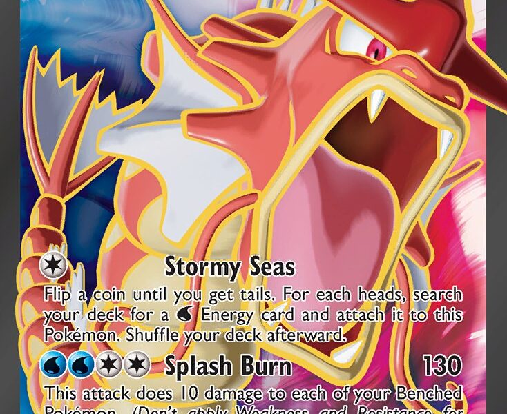 Gyarados-EX Pokemon Kaart
