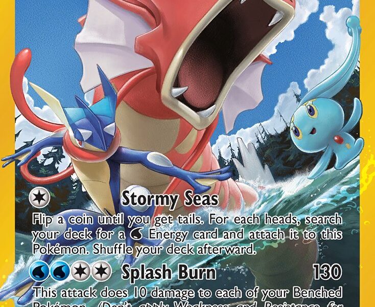 Gyarados-EX Pokemon Kaart