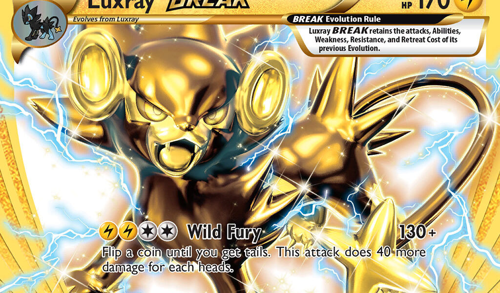 Luxray BREAK Pokemon Kaart