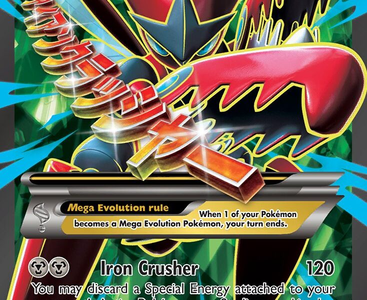 M Scizor-EX Pokemon Kaart