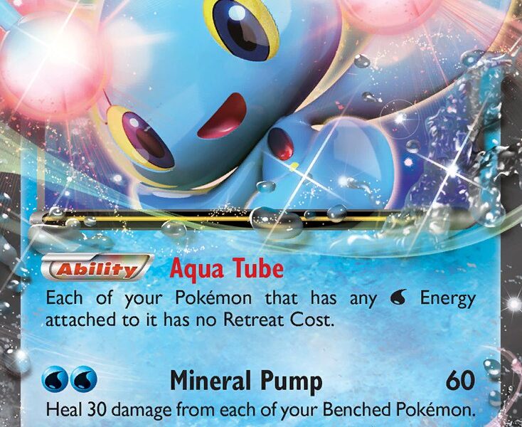 Manaphy-EX Pokemon Kaart