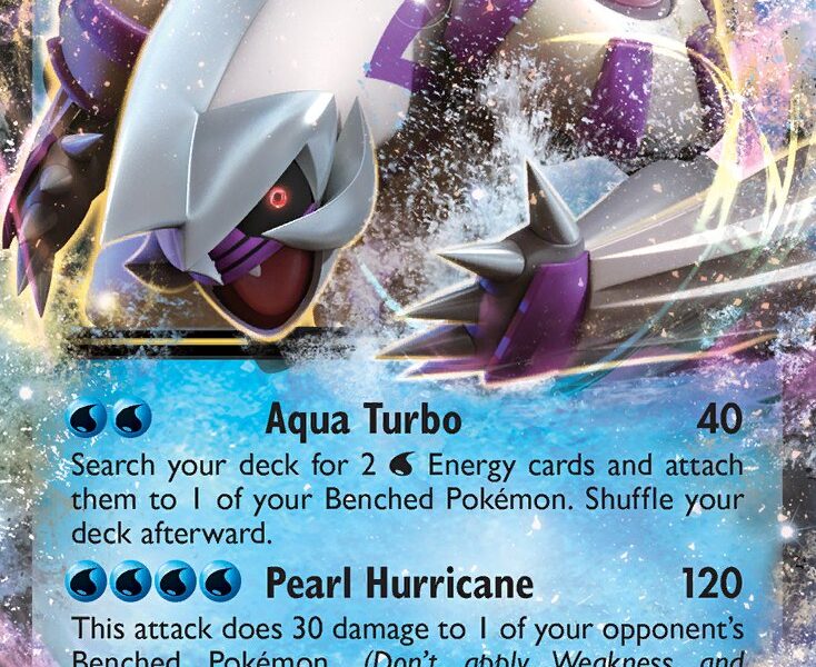 Palkia-EX Pokemon Kaart