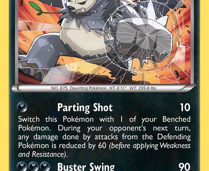 Pangoro Pokemon Kaart
