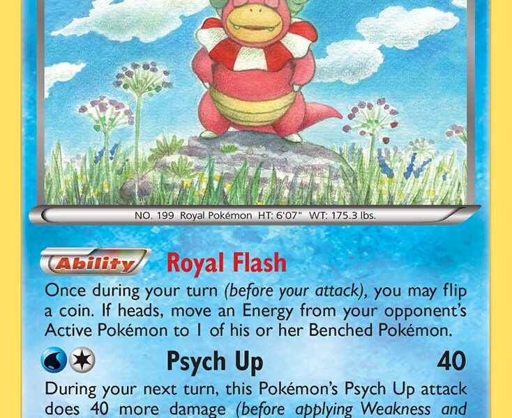 Slowking Pokemon Kaart