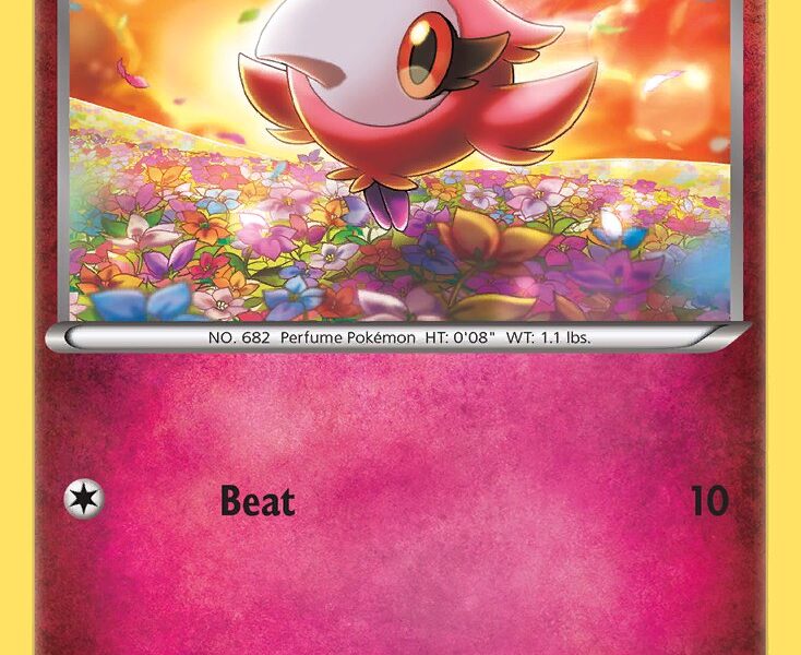 Spritzee Pokemon Kaart