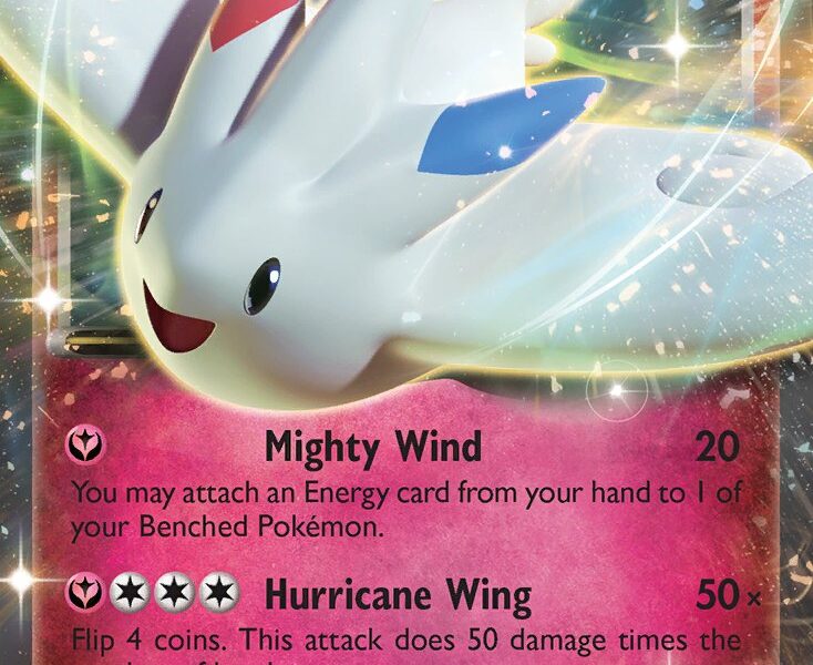 Togekiss-EX Pokemon Kaart