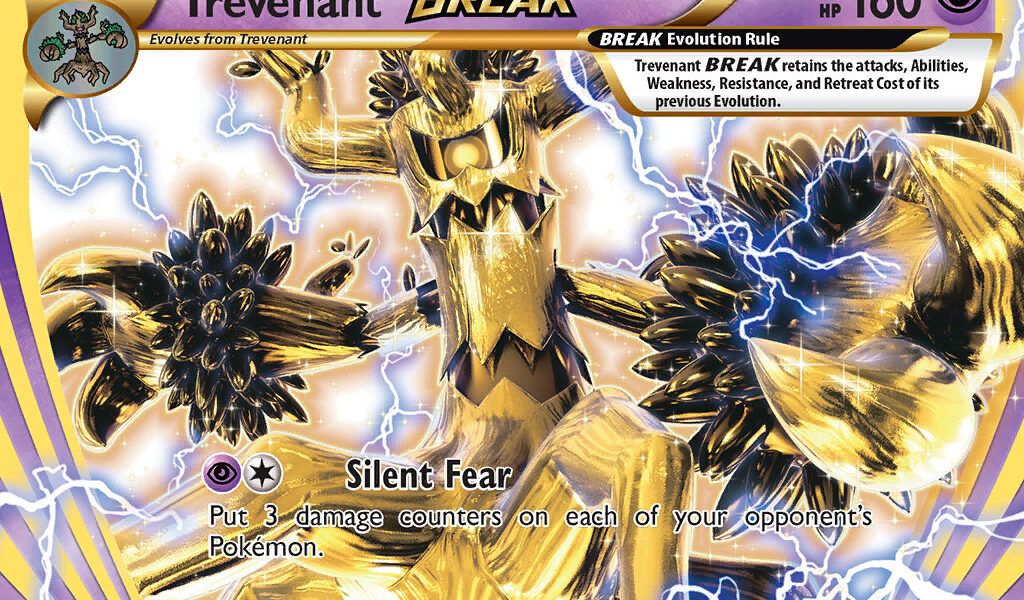 Trevenant BREAK Pokemon Kaart