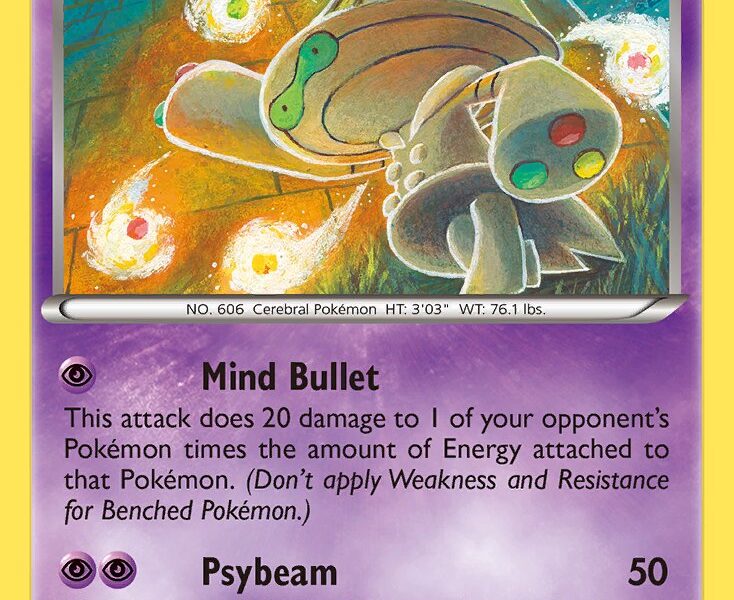Beheeyem Pokemon Kaart