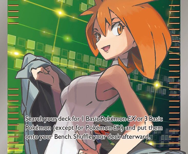 Brigette Pokemon Kaart