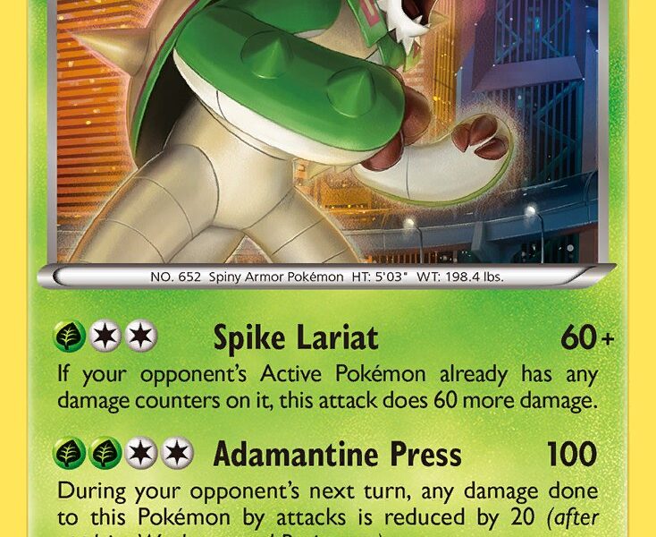 Chesnaught Pokemon Kaart