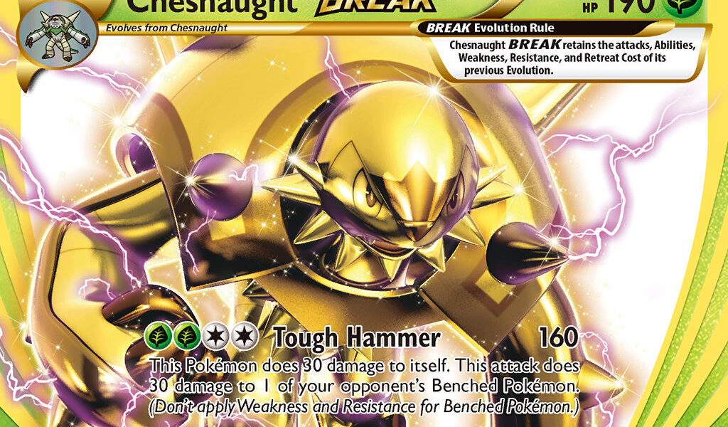 Chesnaught BREAK Pokemon Kaart
