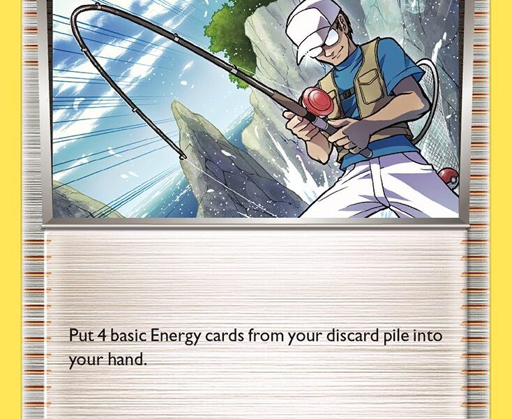 Fisherman Pokemon Kaart